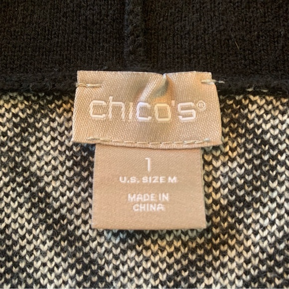 Chico's Aztec Wrap Cardigan Size 1 (Small 8/10) - Picture 10 of 12